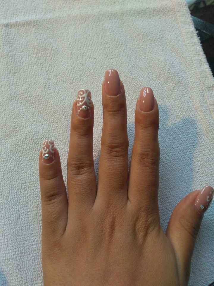  Así mis uñas de Novia - 3