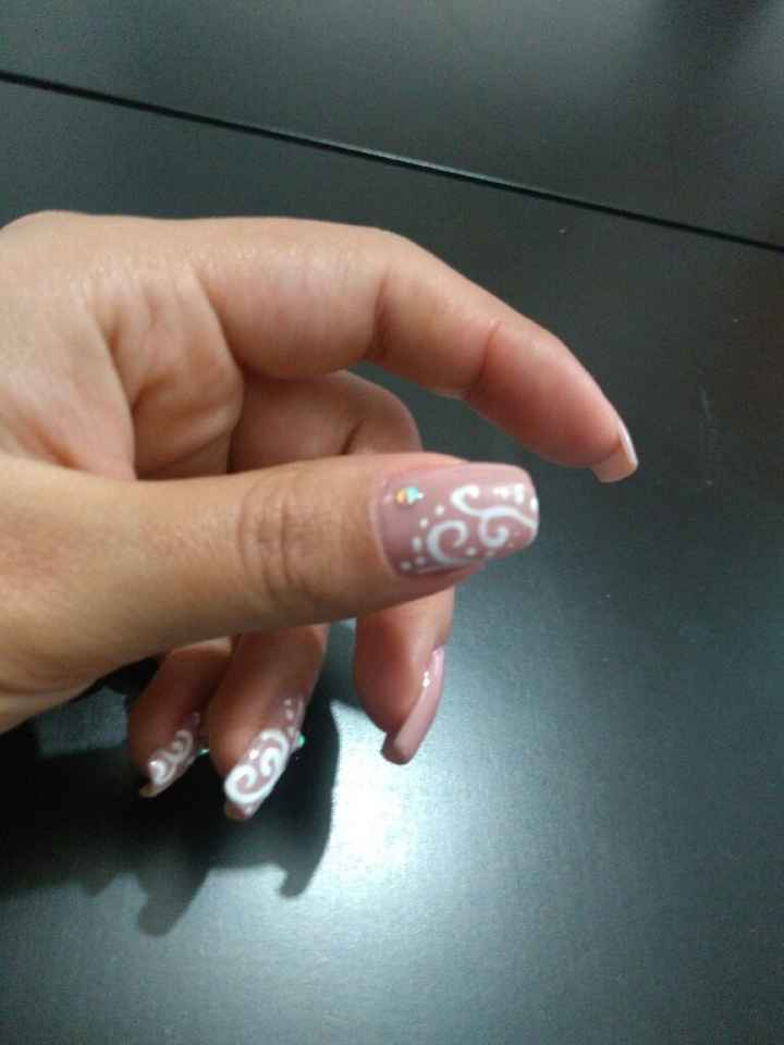  Así mis uñas de Novia - 4