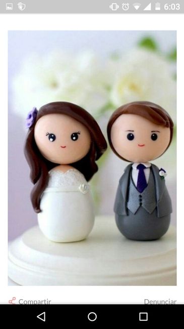 Cake topper de letras o muñequitos ¿cuál prefieres? - 1