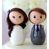 Cake topper de letras o muñequitos ¿cuál prefieres? - 1