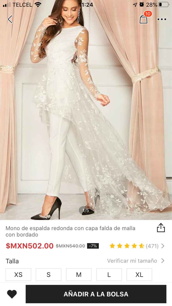 Jumpsuit para novia - 1