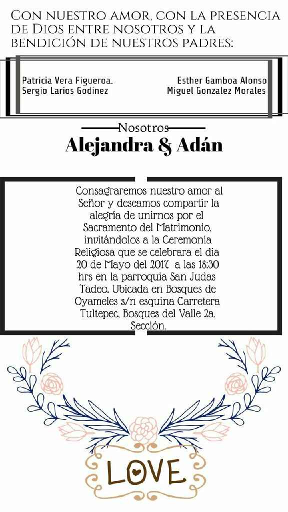 Invitaciones - 1