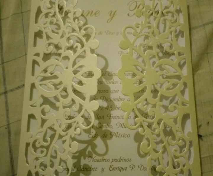 Invitaciones listas!!! - 1