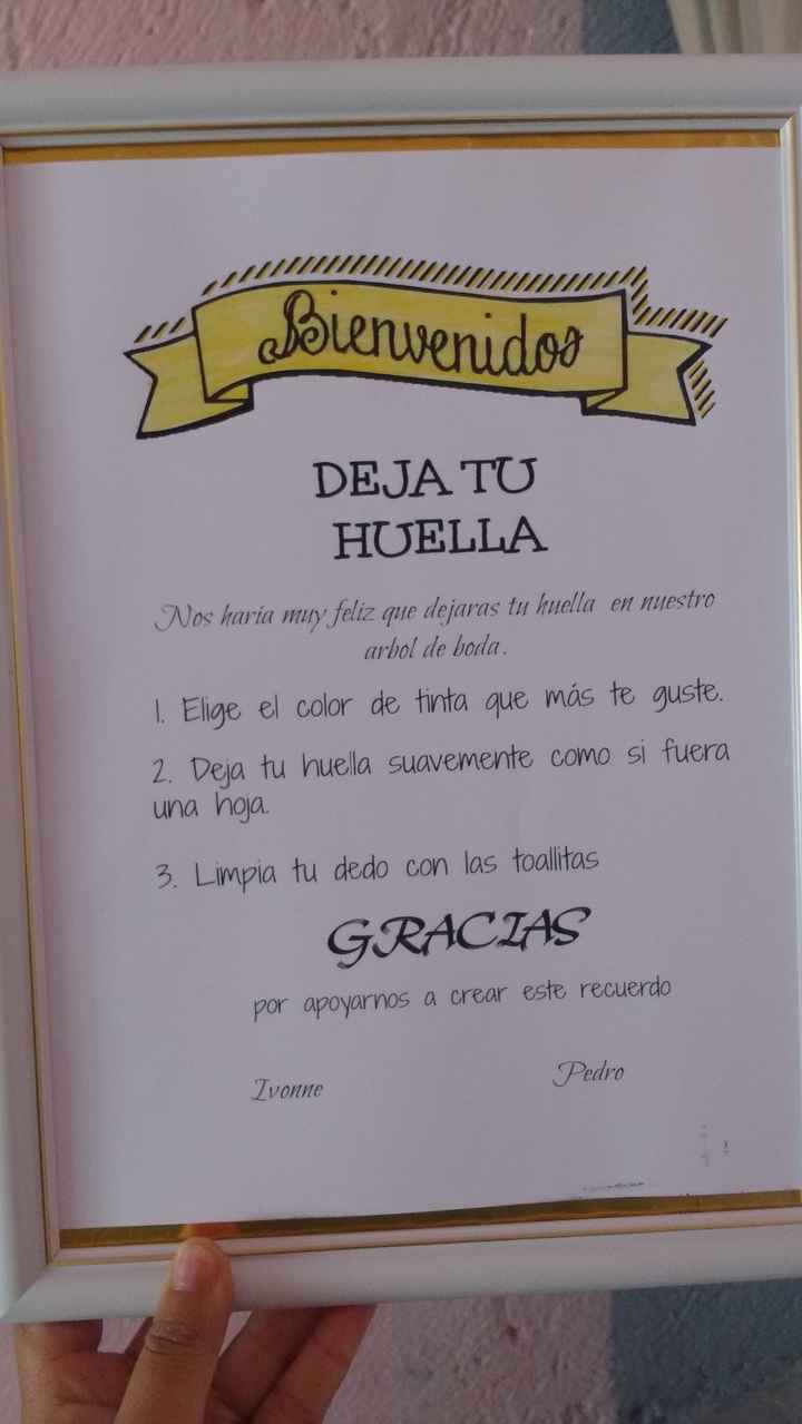 Intrucciones arbol de huellas