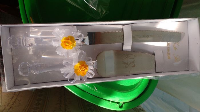 chuchillos para pastel