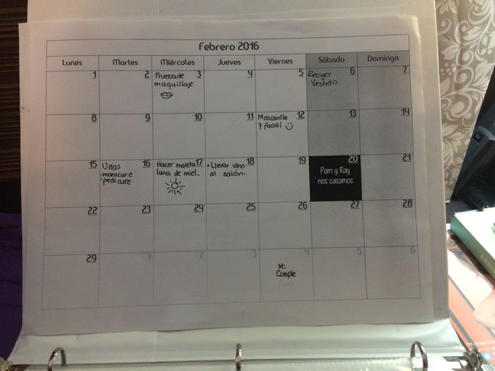 Tips de organización ... pagos, contratos etc - 6