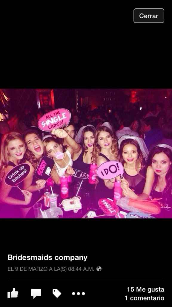 Ideas de despedida de solteras - 2