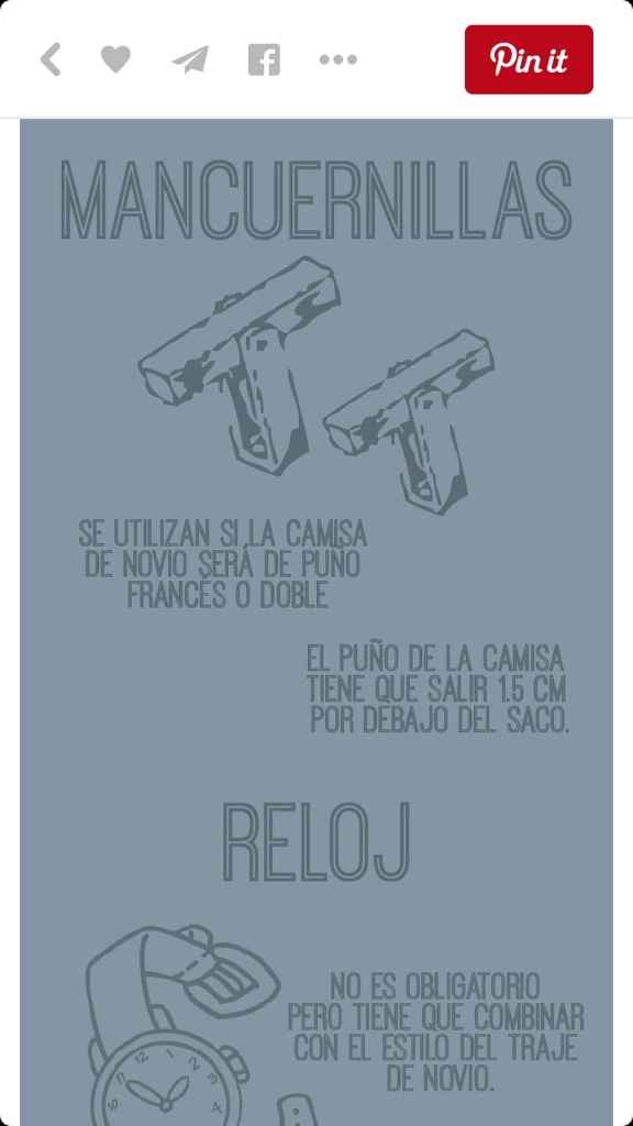 También hay para el: accesorios para el novio. - 4