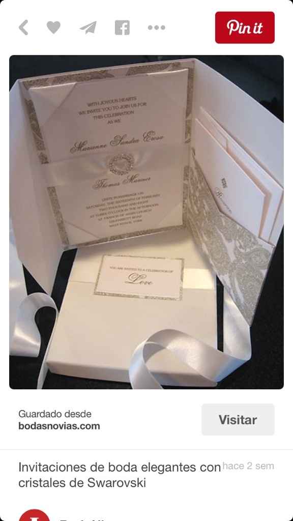 Hermosas invitaciones - 2