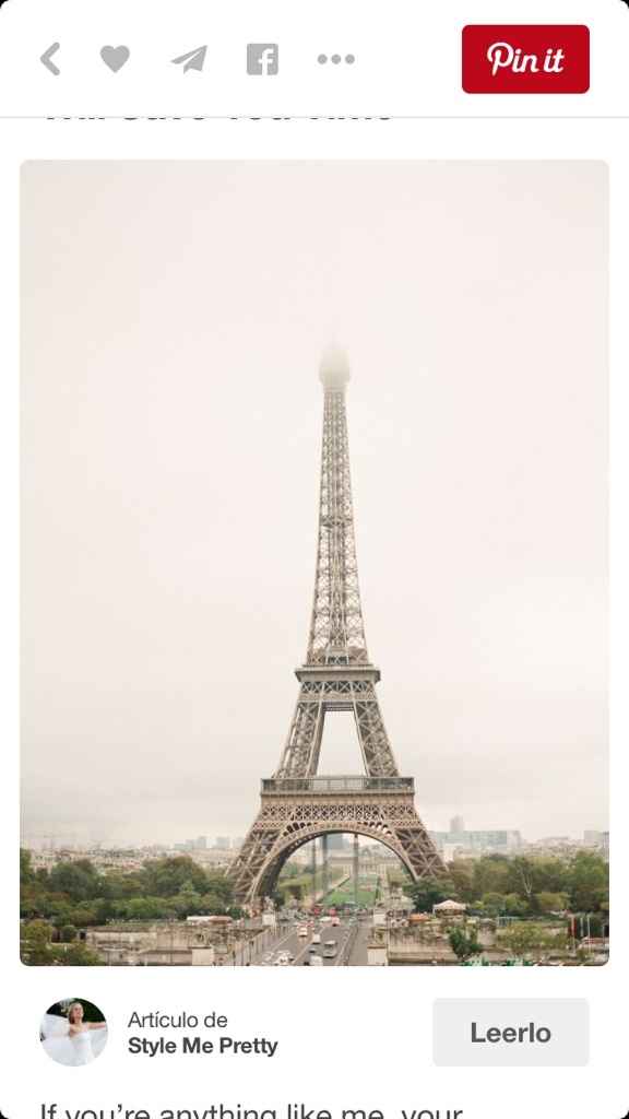 La luna de miel ? donde ? - 1