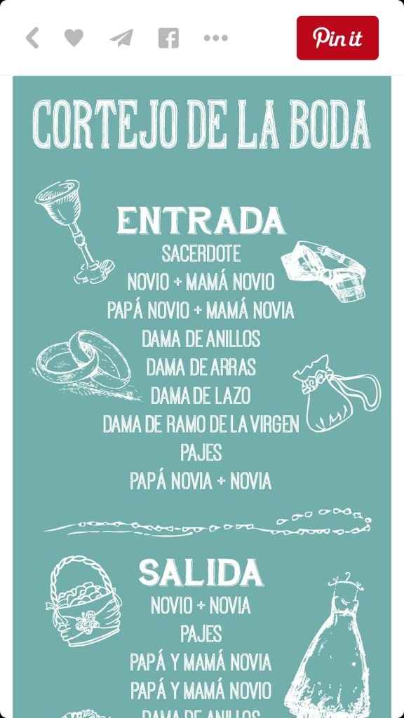 Importante : cortejo nupcial - 1