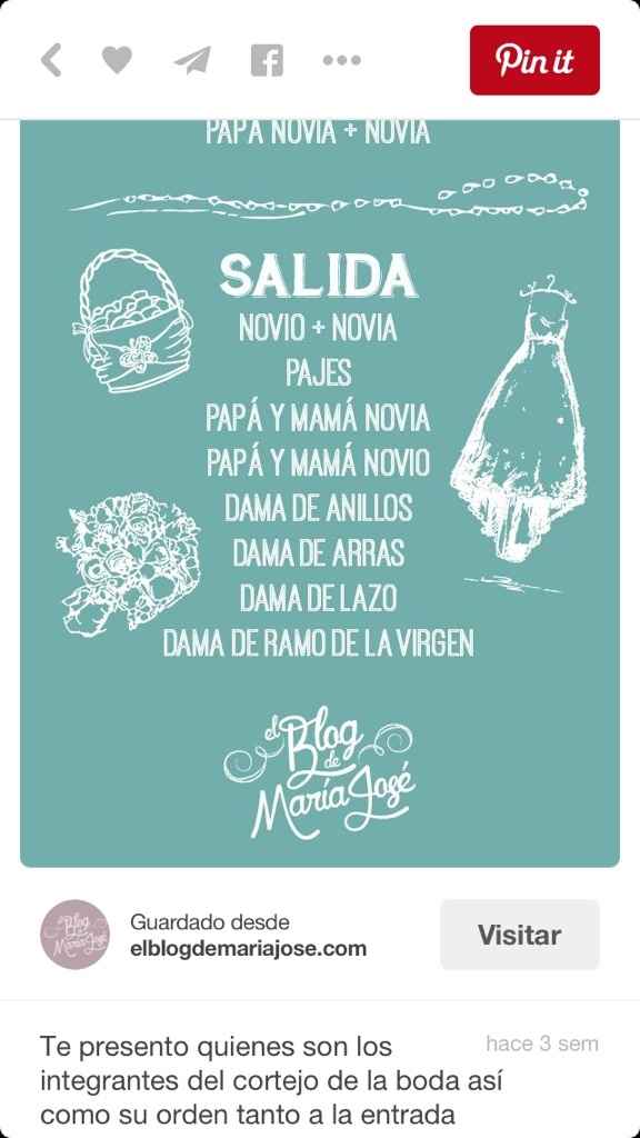 Importante : cortejo nupcial - 3