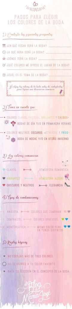 Como elegir el color para la boda - 1