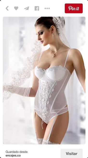 La ropa de la noche de boda, antes o después del vestido - 6