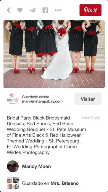 Para las novias que eligieron color: rojo - 9