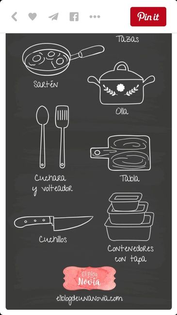 Poco a poquito equipa tu cocina. - 2