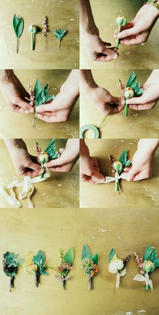 Azar o boutonniere diy hazlo tu mism@ - 7