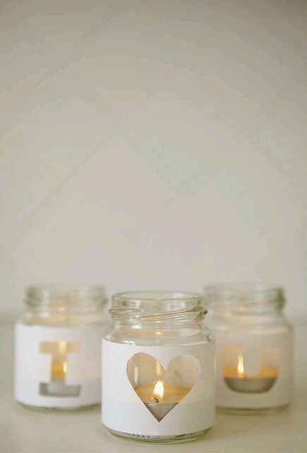 Ambiente romántico con velas diy - 2