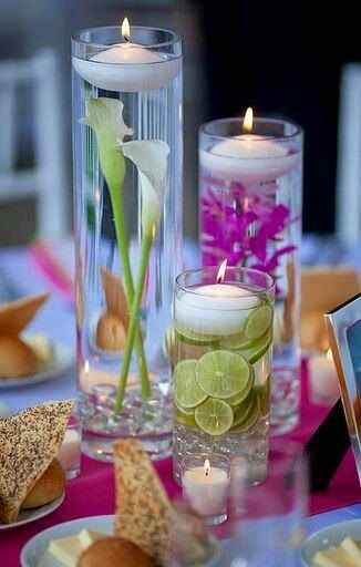 Ambiente romántico con velas diy - 12