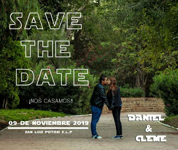 Mi save the date - 1