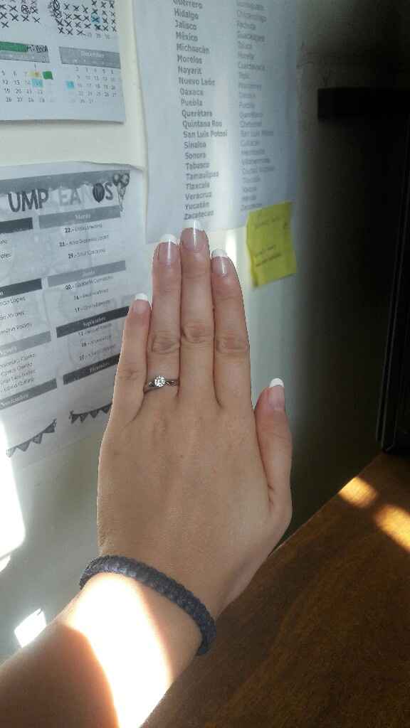 Mi anillo en la facultad🤭 - 1