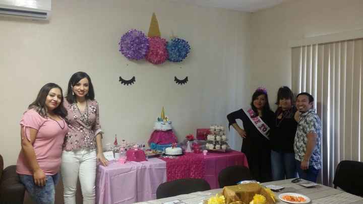 Bridal shower : Temática unicornio 🦄 - 1