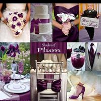 Dime con qué colores de bodas decoras y te diré quién eres!! decoración de bodas en color púrpura - 