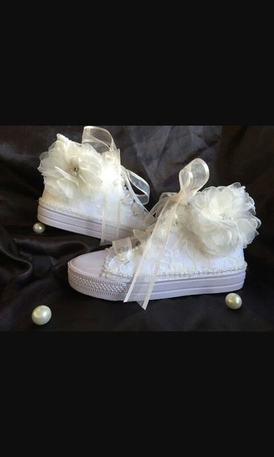 Que opinan de los tenis de novia - 5