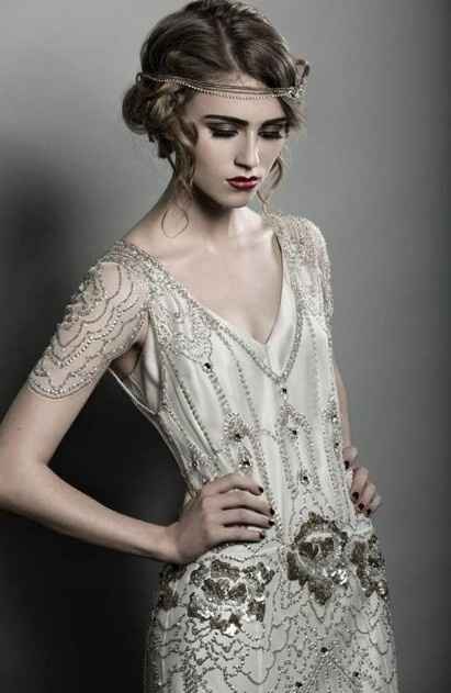 Vestido Damas boda 20s