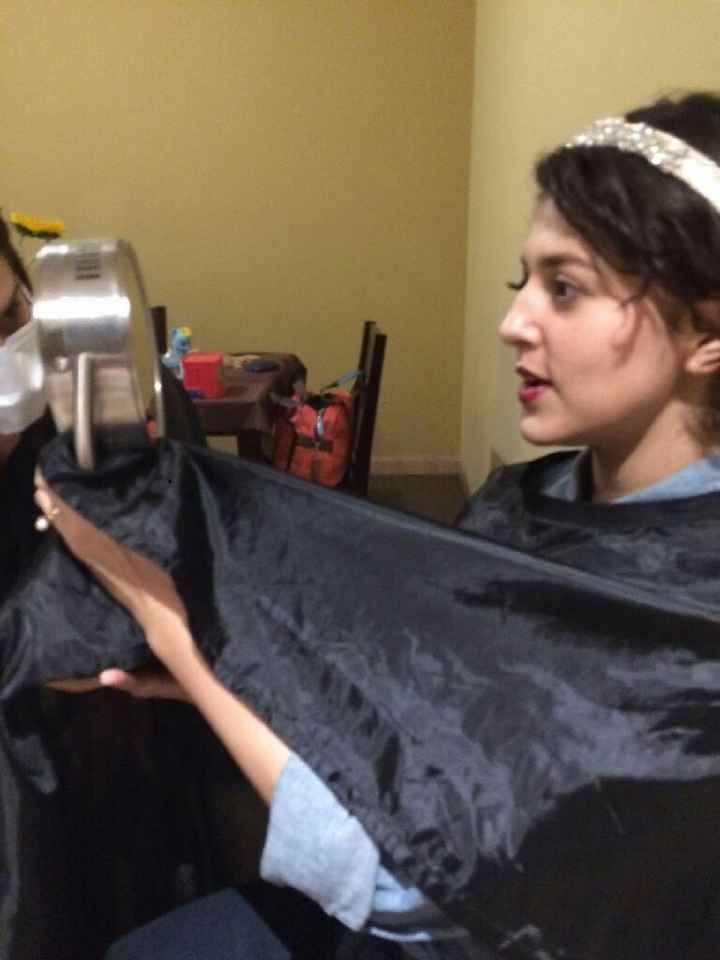 Prueba de peinado y maquillaje,  que emoción - 4