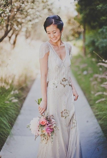 Vestido Damas boda 20s