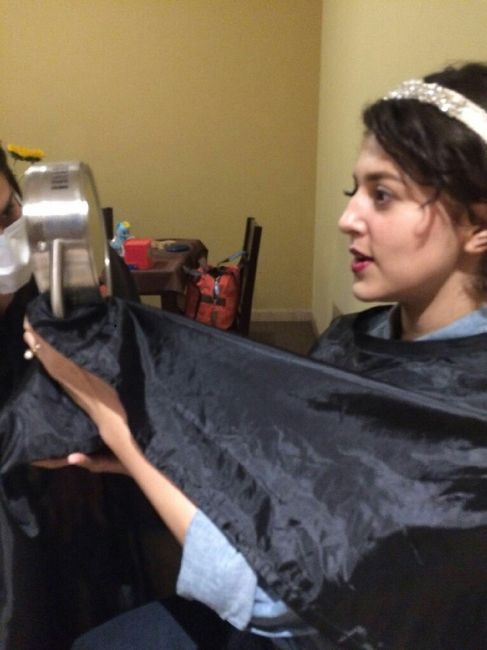 Prueba de peinado y maquillaje,  que emoción - 4