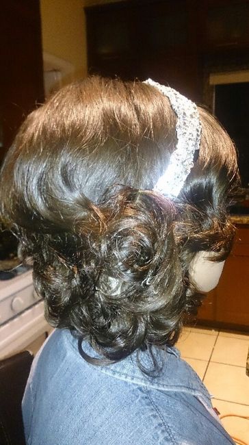 Prueba de peinado y maquillaje,  que emoción - 7