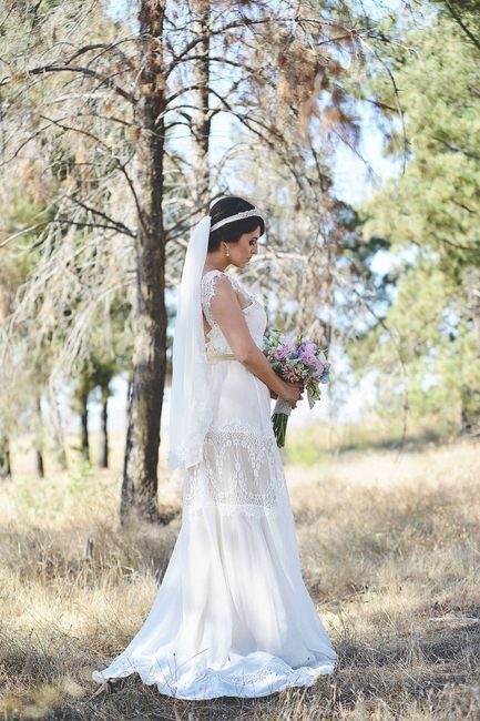 Enamorada de mi vestido de novia ?