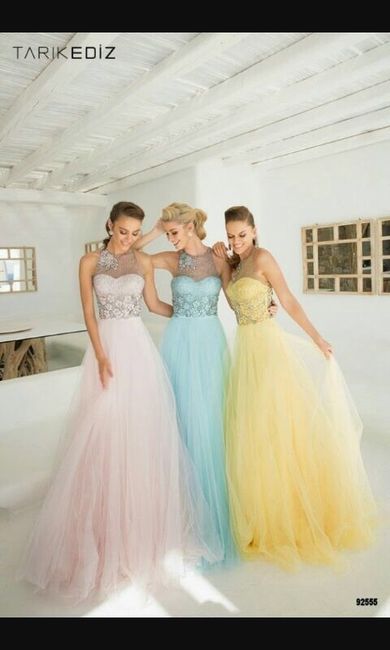 Color de vestido de damas - 3