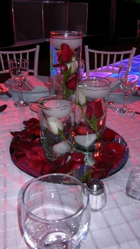 Flores en el agua - 1