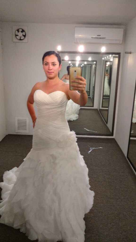 Ahora si mi vestido completo - 1