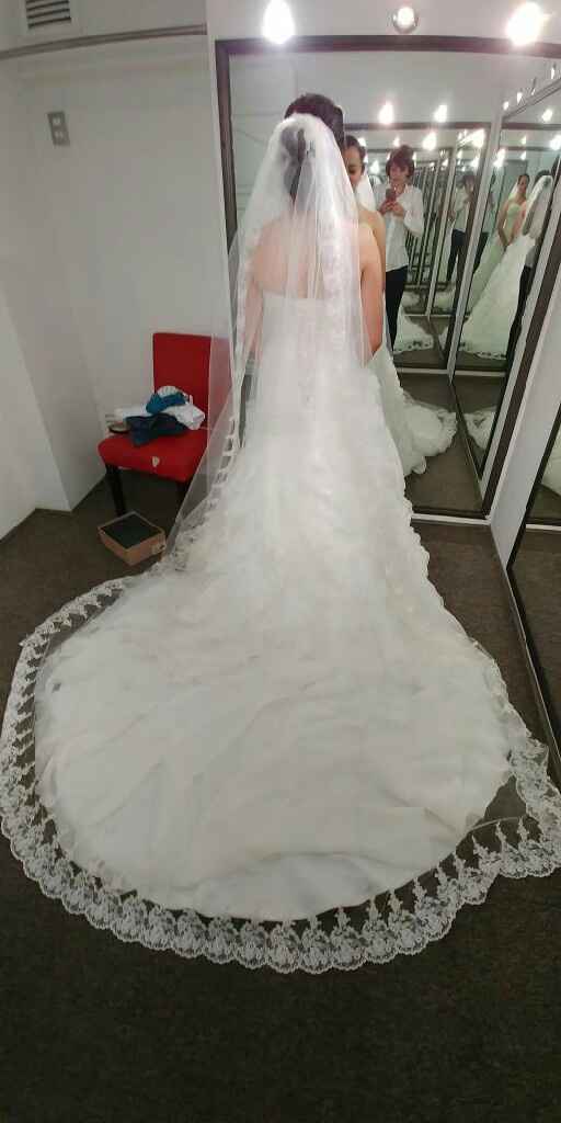 Ahora si mi vestido completo - 3