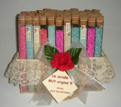 Burbujas, arroz o pétalos de flores? - 1