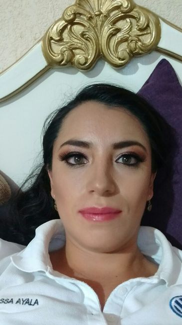 Por fin mi prueba de peinado y maquillaje - 5
