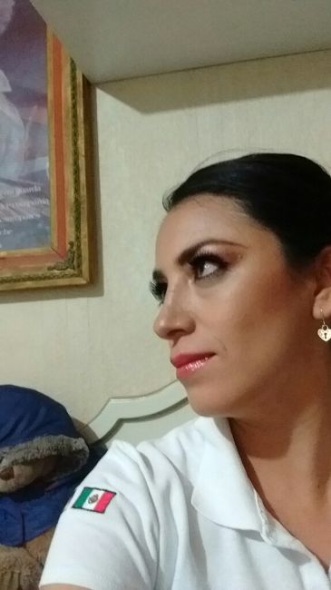 Por fin mi prueba de peinado y maquillaje - 6