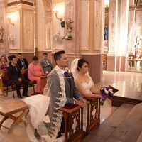 En la iglesia