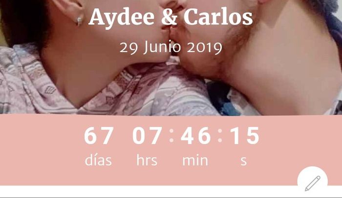 Solo 18 dìas 😍😃👰❤️ - 1