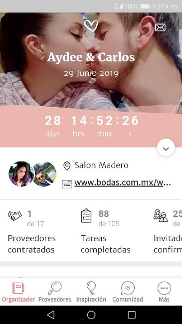 Empieza nuestro mes 👰🏻🤵🏻💕 - 1