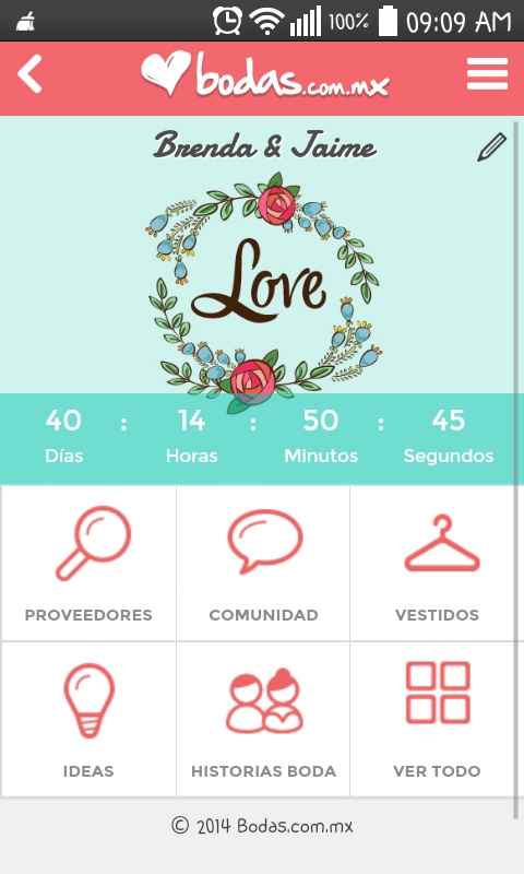 A cuantos días del gran día?? - 1