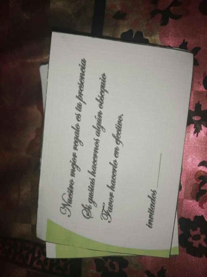 Mis invitaciones - 1