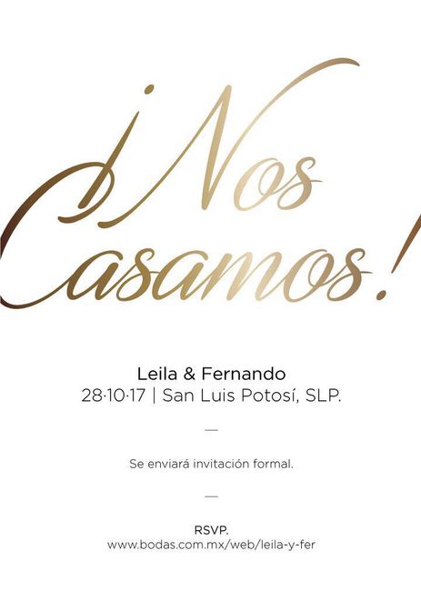 Pre-invitación - 1