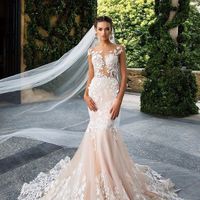 Vestido tipo sirena 
