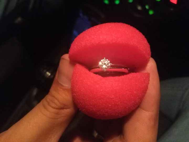 Si hubieras podido elegir el anillo de compromiso.. - 1