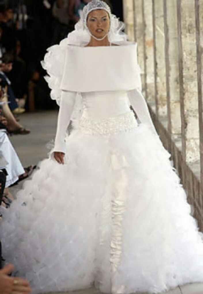Top ten de los vestidos de novia más feos!! - 2